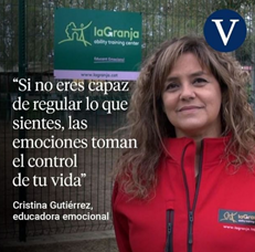 La Vanguardia | Cristina Gutiérrez defiende que la educación emocional es la mejor manera de prevenir problemas psicológicos y ofrece recursos para ello.