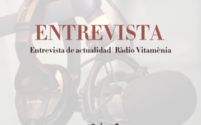 Cristina Gutiérrez, invitada a la entrevista de actualidad de la semana en Rádio Vitamènia.